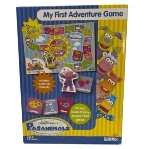 Vintage Jim Henson's Pajanimals My First Adventure Board Game 3+ Preschool